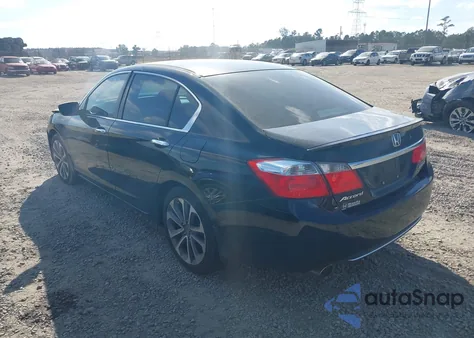 2014 Honda Accord Sport from USA, damaged, VIN 1HGCR2E58EA030398